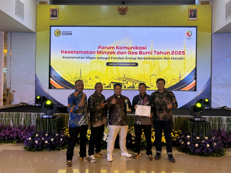 Raih 2 Penghargaan Keselamatan Migas Tahun 2025, Kilang Pertamina Dumai Kembali Berprestasi