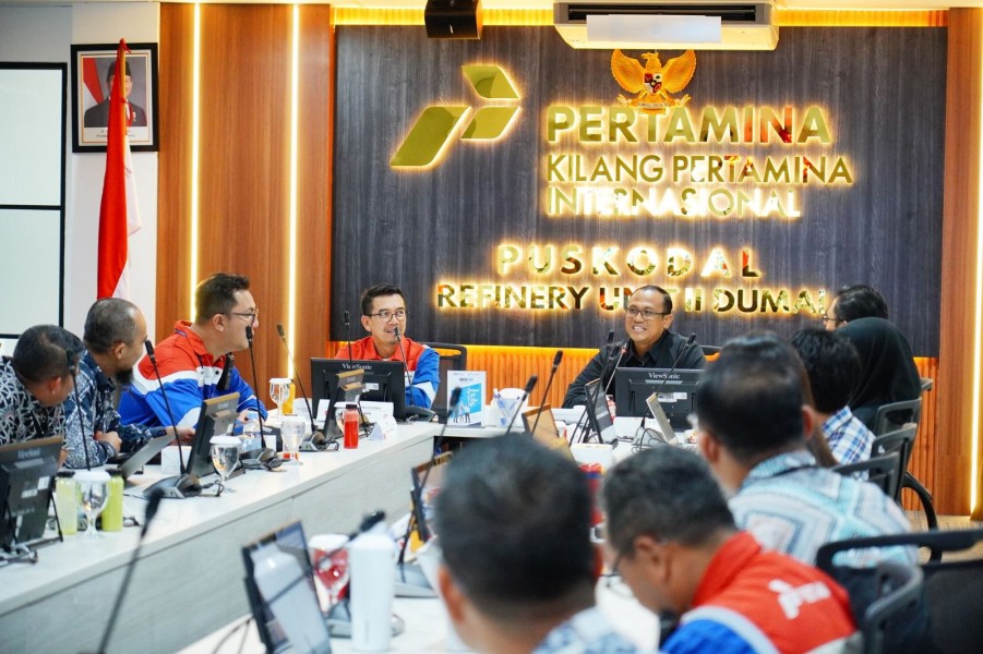 Tinjau Tata Kelola Migas untuk Perkuat Ketahanan Energi Nasional, Kilang Pertamina Dumai Terima Kunjungan BPK RI