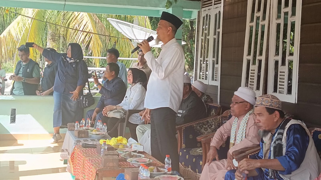 Merasakan Pembangunan Sewaktu H Paisal Berkuasa, Warga Basilam Janji All Out Menangkan Kembali