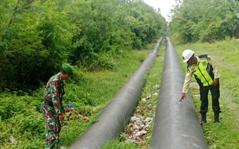 Koramil 01 Perkuat Pengamanan Aset Vital Nasional Bersama SKK Migas dan Pertamina