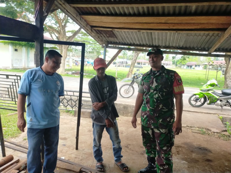 Kampung Pancasila Jadi Wadah Memperkuat Persatuan, Babinsa Gelar Komsos Bersama Masyarakat