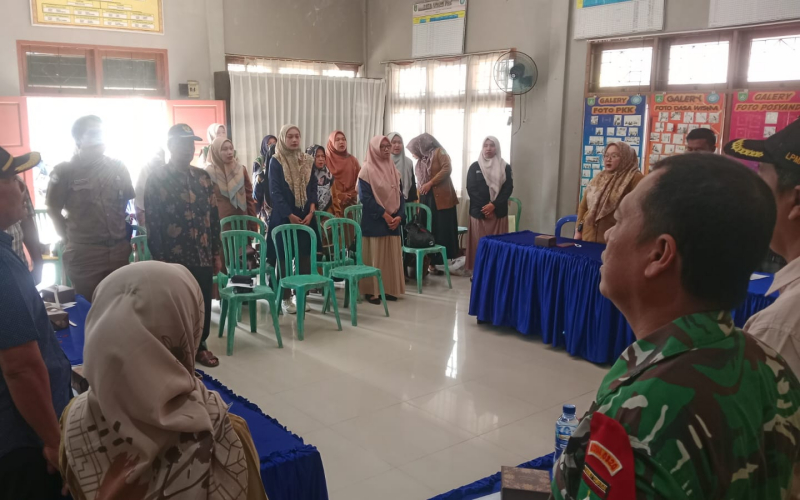 Babinsa Koramil 01 Dumai Dukung Musrenbang dan Rembuk Stunting di Kelurahan STDI