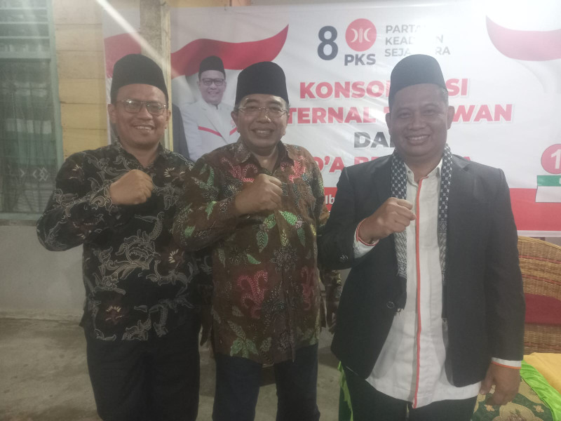 Bersama Tim Relawan, Mawardi Gelar Konsolidasi dan Do'a Bersama