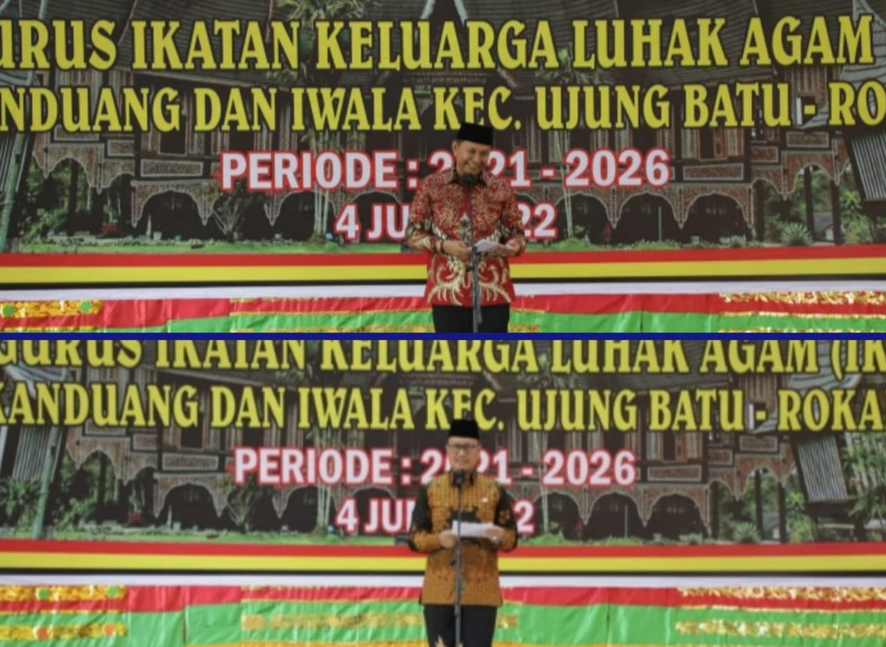 Wabup Rohul H Indra Gunawan Hadiri Pelantikan Pengurus IKLA Dan IWALA Kecamatan Ujung Batu
