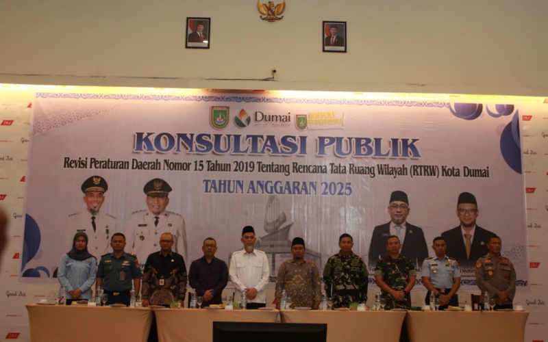 Letkol Arm Herman Santoso Tegaskan Dukungan TNI dalam Revisi RTRW Kota Dumai