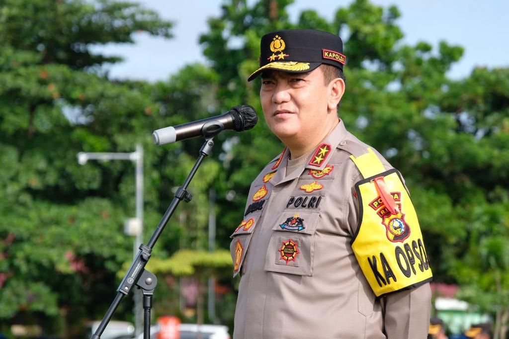 Jaga Langit Tetap Biru, Polda Riau Komitmen Sinergi Tangani Karhutla