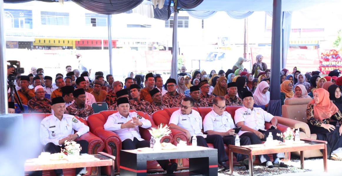 Kantor Camat Ujung Batu Diresmikan Wabup Rohul H Indra Gunawan