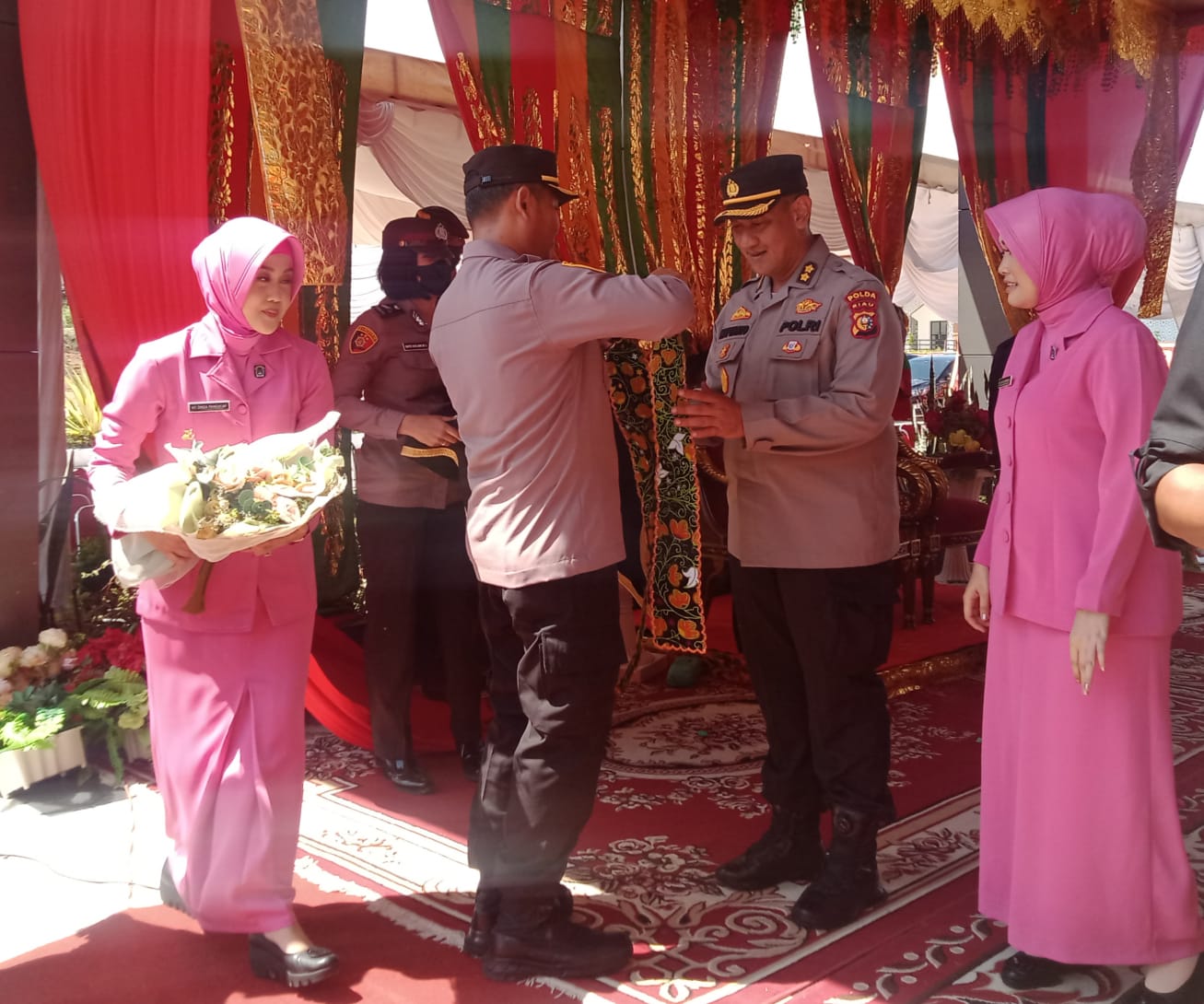 Pisah Sambut, Kapolres Rohul Kini Dijabat AKBP Pangucap Priyo Soegito, SIK MH