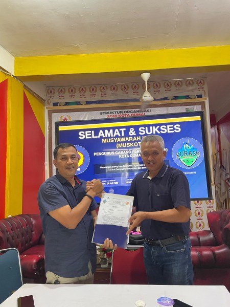 Hasil Muskot, Ansar Terpilih Untuk Menahkodai Ferkushi Kota Dumai