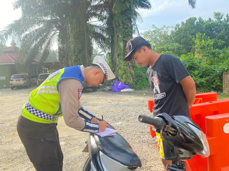 Sasaran Giat Ops Patuh LK 2024 BKO Lantas Polsek Kabun