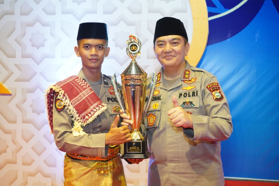 Luar Biasa, Polres Rohul Raih Juara Dua Lomba Da'i Kamtibmas Polda Riau