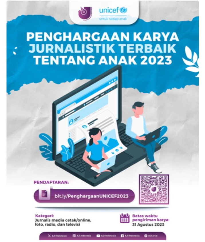 Penghargaan Karya Jurnalistik Terbaik Tentang Anak 2023