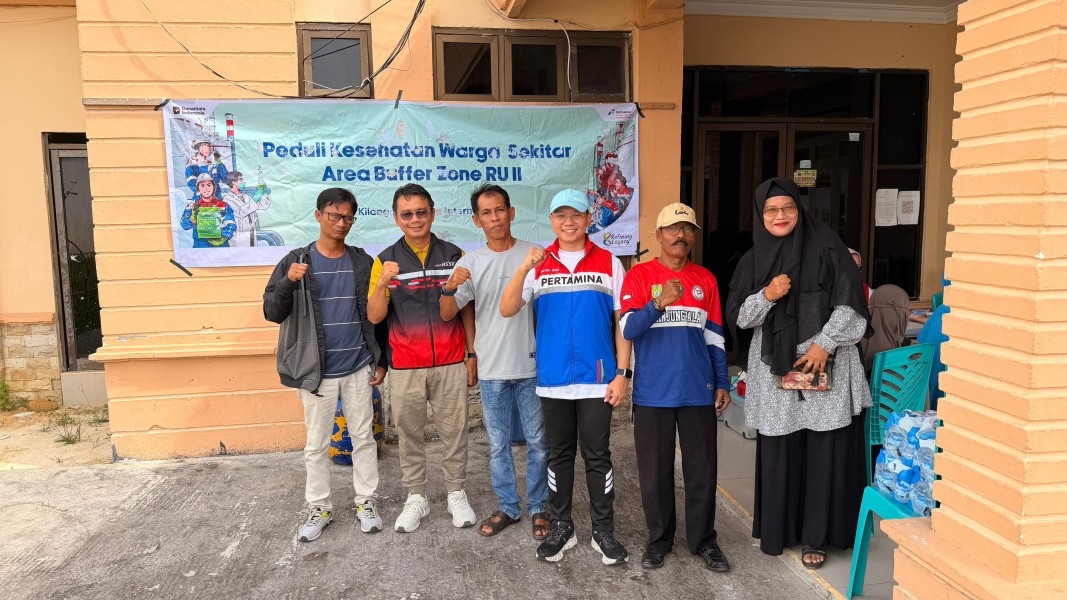 Masyarakat Sekitar Kilang Dapat Layanan Kesehatan Gratis Oleh Kilang Pertamina Dumai