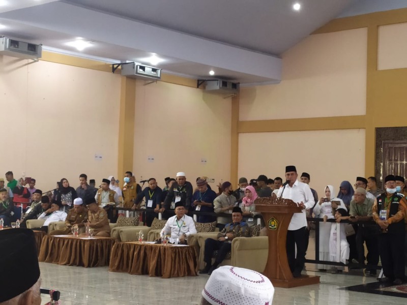 Tiba Di Tanah Air, Jema'ah Haji Sumut Disambut Gubernur Edy Rahmayadi