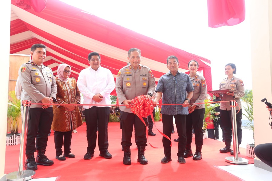 Kapolda Kepri Resmikan Pos Pengamanan Terpadu KEK Galang Batang