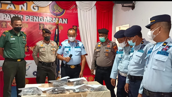 Bersih-Bersih Pemasyarakatan, Lapas Pasir Pengaraian Gandeng TNI-Polri