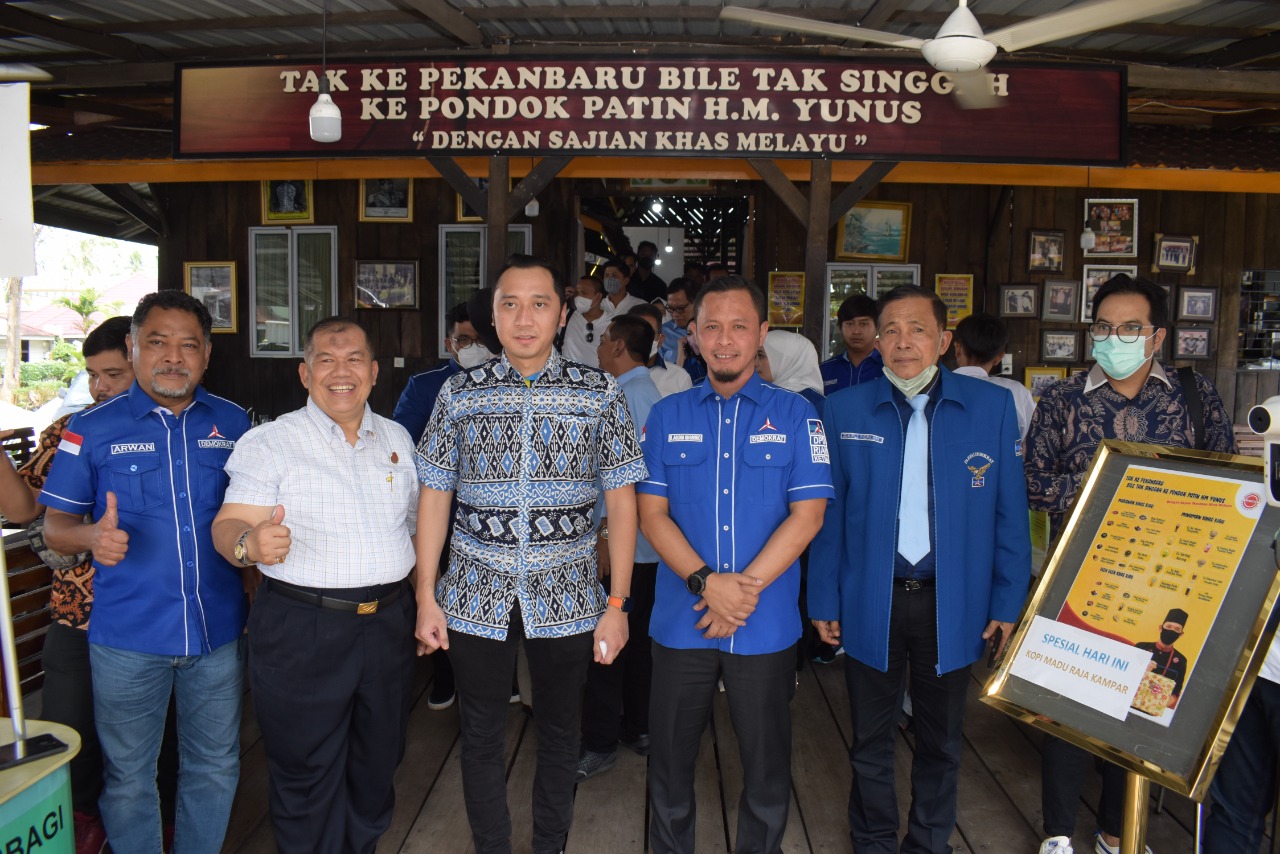 Kader Demokrat Riau: Kedatangan Mas Ibas Jelang Pelantikan Pengurus Beri Semangat dan Motivasi