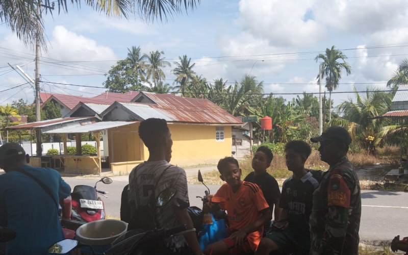 Koramil 02 dan Pertamina Gencarkan Patroli Amankan Jalur Pipa Minyak di Bagan Besar