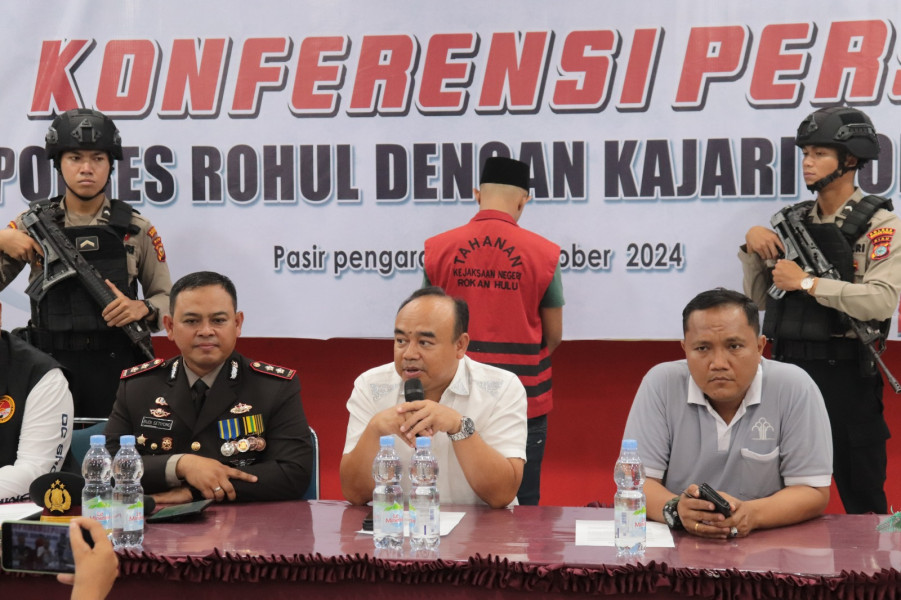 SINERGITAS LAPAS PASIR PENGARAIAN BERSAMA KEJARI ROHUL DAN POLRES ROHUL BERHASIL TANGKAP TAHANAN KABUR
