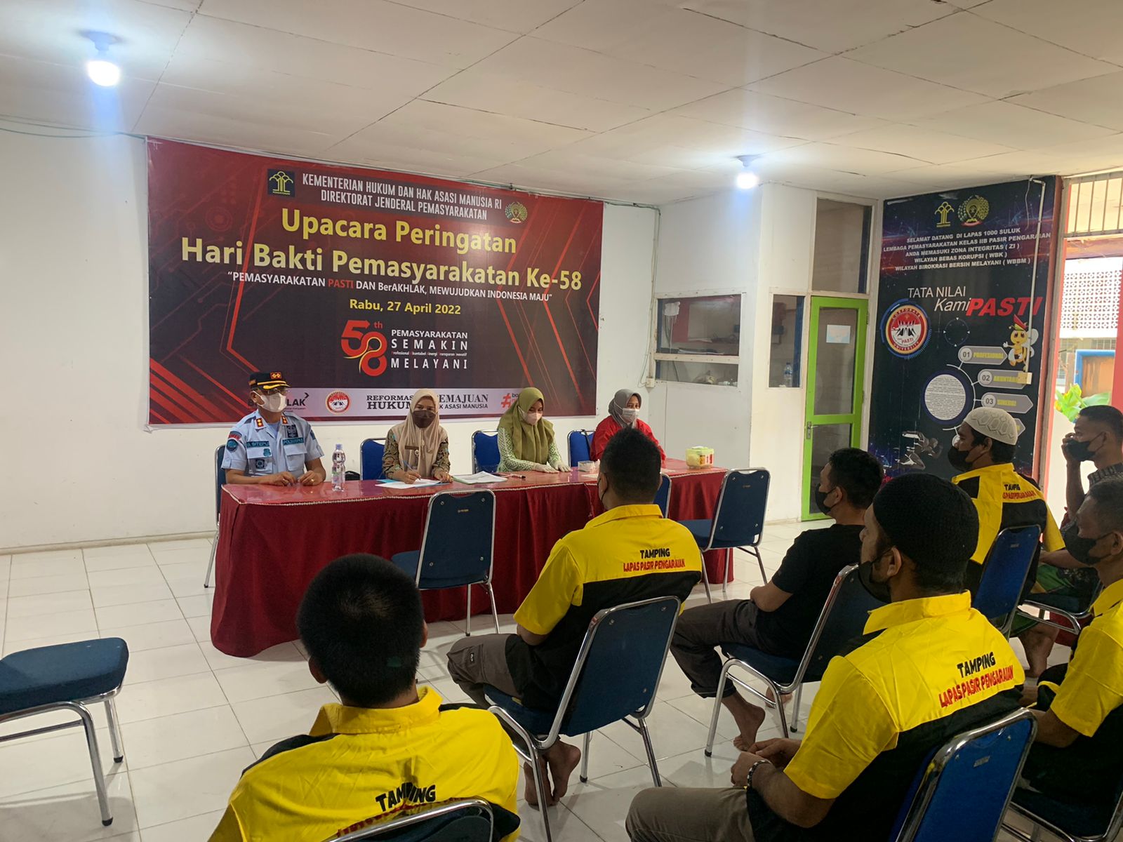 Puskesmas Rambah Adakan Mobile VCT Bagi 119 WBP Lapas Pasir Pengaraian