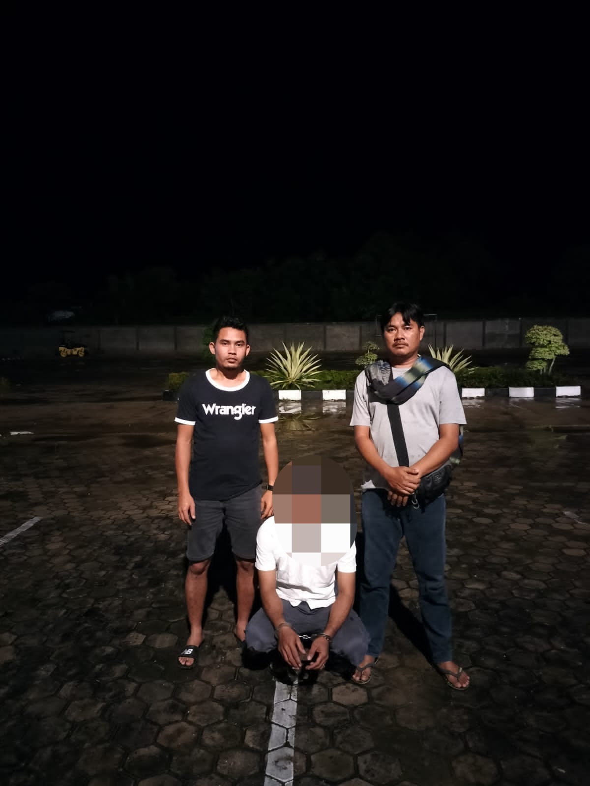 Miliki Sabu 1,47 Gram Dan Daun  Ganja 1,33 Gram, Pria Ini Diciduk Sat Resnarkoba Polres Rohul Dari Penginapan Tapung Indah Desa Tandun Barat