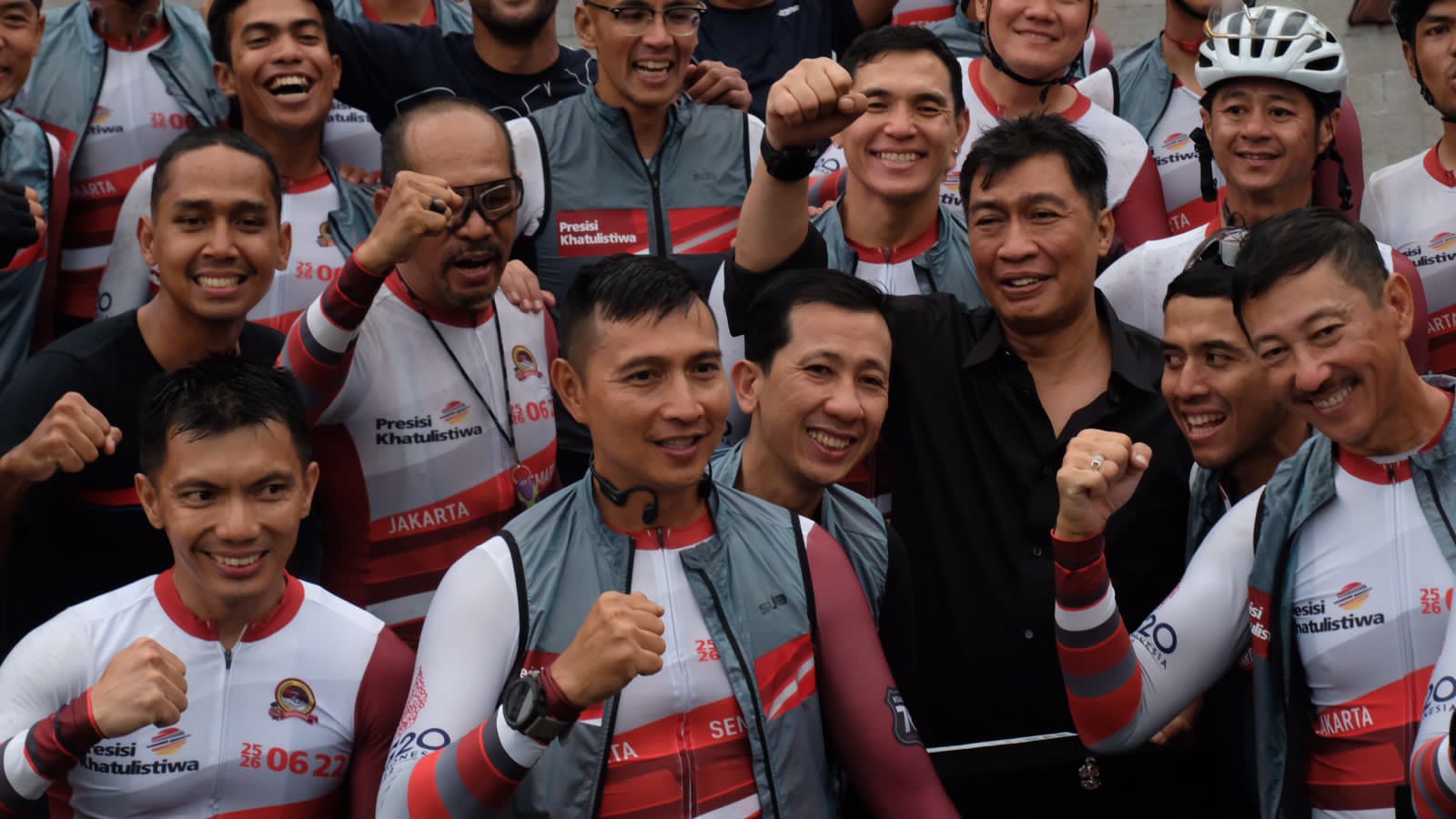 Pecahkan Rekor MURI, Gowes Presisi Nusantara Tempuh Jarak 508 Km Kurang Dari 24 Jam