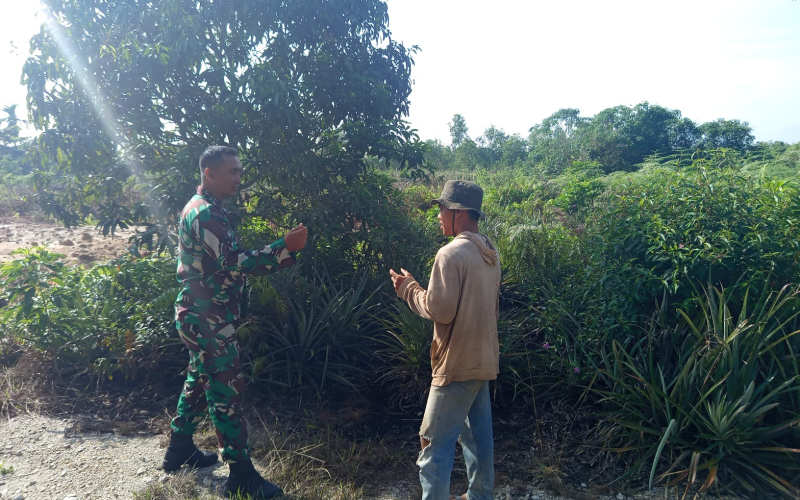 Serda Priyo Wujudkan Ketahanan Pangan dan Lingkungan Aman dari Karhutla di Bagan Keladi
