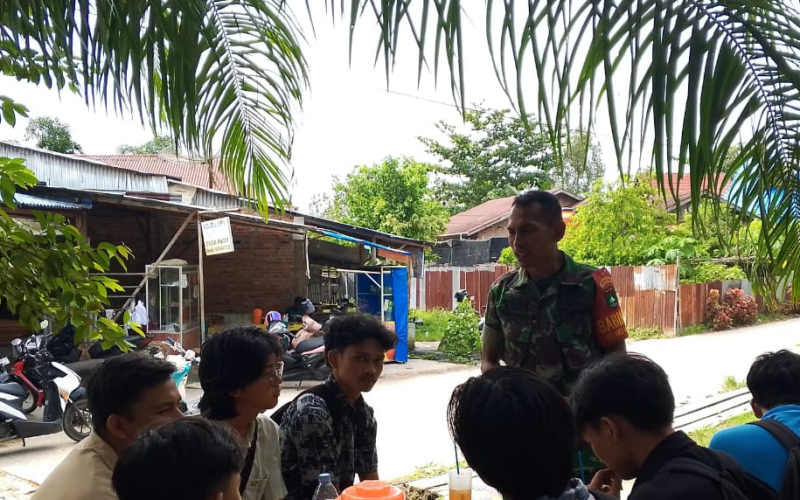 Babinsa Bukit Batrem Sosialisasikan Penerimaan Bintara dan Tamtama PK TNI AD Tahun 2026