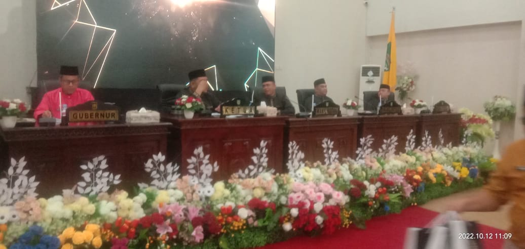 DPRD Gelar Rapat Paripurna HUT Kabupaten Rohul Ke 23