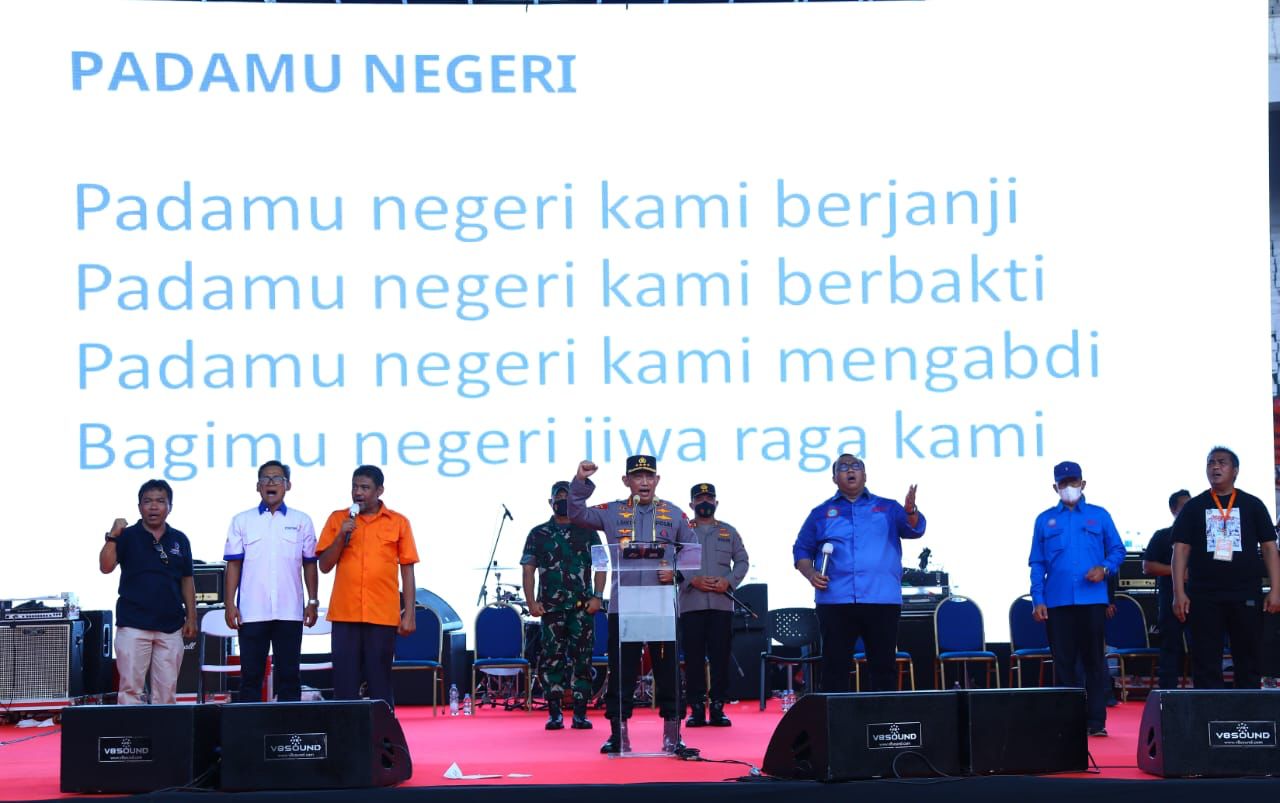 Pekik Perjuangan Buruh dari Kapolri saat Puncak Peringatan May Day