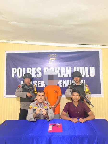 Unit Reskrim Polsek Kepenuhan Tangkap Pemilik Sabu di Pasir Pandak