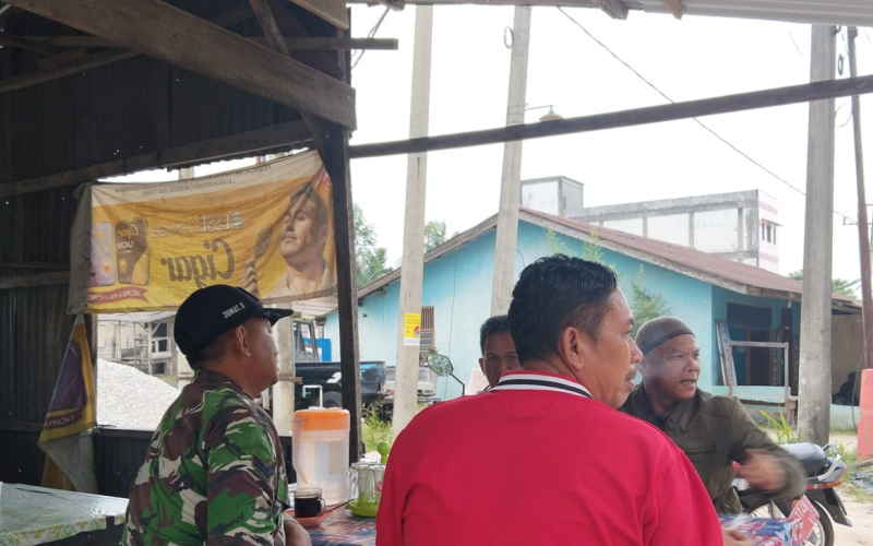 Sertu Jumat Desmanto Pimpin Patroli SKK Migas Amankan Jalur Pipa di Bukit Kapur