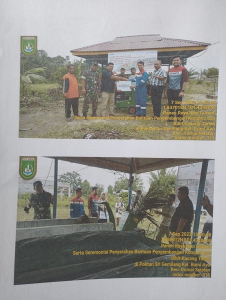 Lagi dan Lagi Seakan Tiada Henti Pertagas ODA Dukung Kegiatan Poktan Sri Gemilang