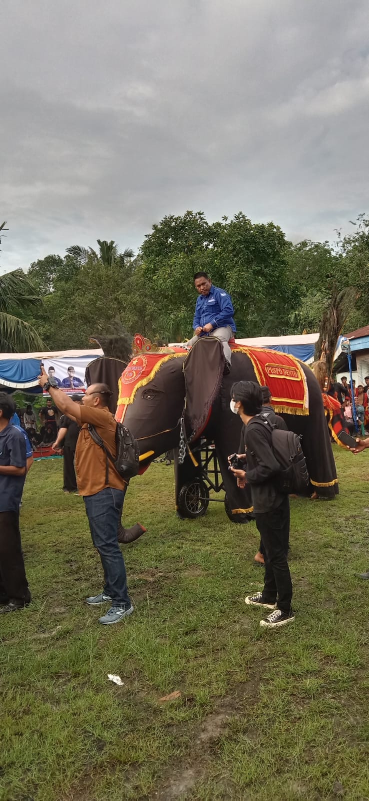 'Menyemut' Ribuan Warga Datangi Halal Bihalal dan Konsolidasi DPD Demokrat Riau Bersama DPC Demokrat Kota Dumai