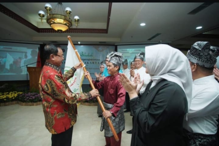 Bupati Inhil Wardan Kukuhkan Pengurus KKIH Jakarta Periode 2023 - 2026