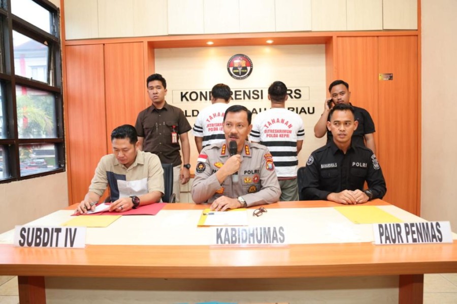 Dua Pelaku TPPO Mengaku Wartawan, Berhasil Diamankan Polda Kepri