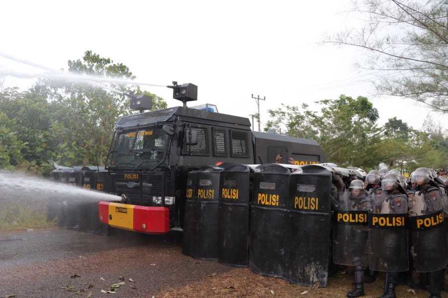 Siap Amankan Pemilu 2024, Polres Bintan Gelar Sistim Pengaman Kota