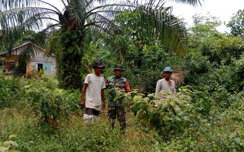 Serda Bambang Irwanto Ingatkan Warga Jangan Buka Lahan dengan Cara Membakar