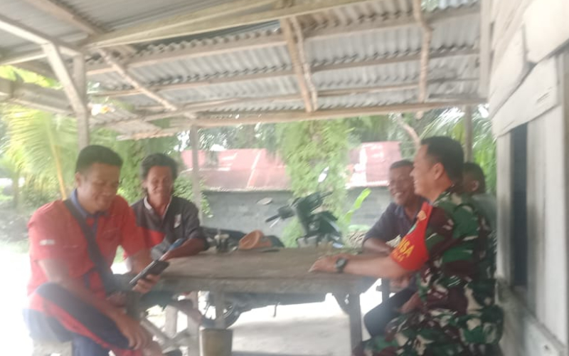 Koramil 01 Dumai dan Pertamina Gelar Patroli Bersama Amankan Jalur Pipa Minyak
