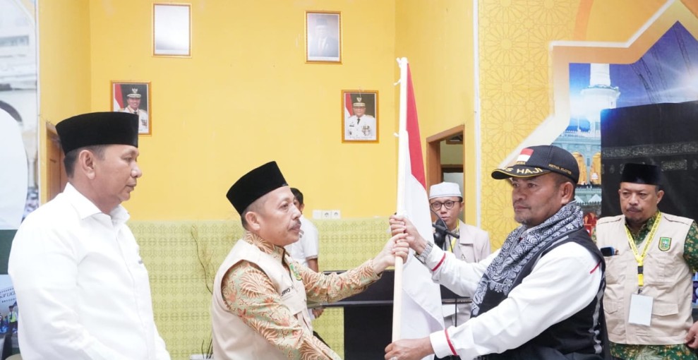 Wabup Rohul Sambut Kepulangan Jamaah Haji Rohul