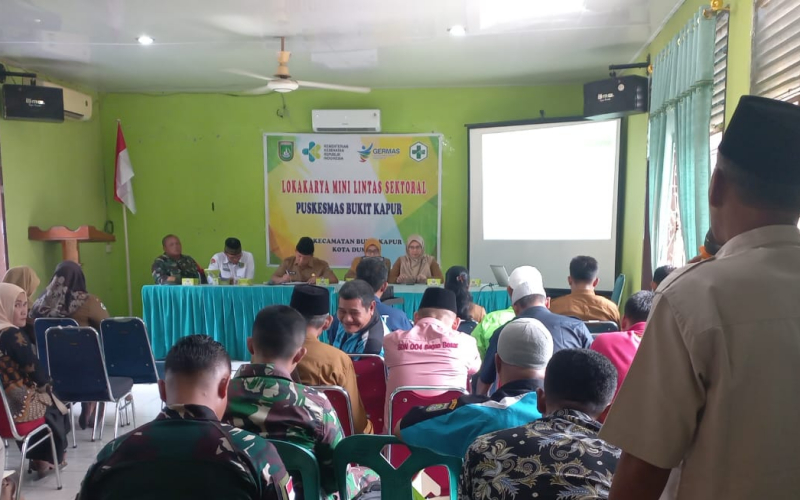 Babinsa Bukit Nenas Dukung Penguatan Layanan Kesehatan di Lokakarya Mini Lintas Sektoral