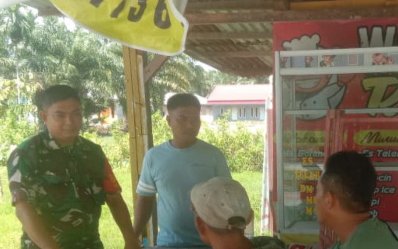 Sertu Cerzakatno: Jaga Kondusifitas, Tolak Narkoba, dan Stop Balap Liar di Teluk Makmur