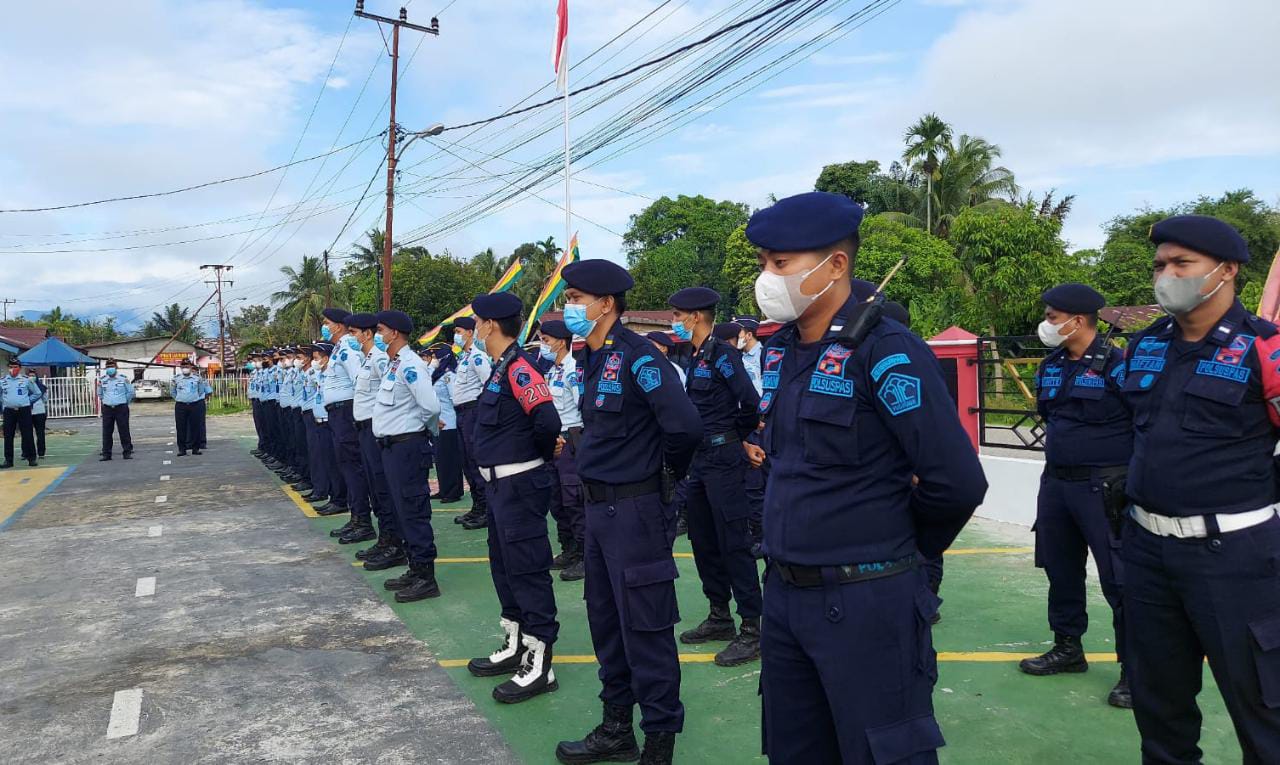 Kalapas Rohul Pimpin Apel Siaga Pengamanan Internal