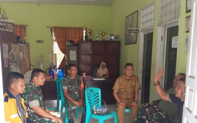 Dandim Dumai Pantau Kesiapan Pembangunan KDKMP: Kerja Harus Cepat dan Tepat!