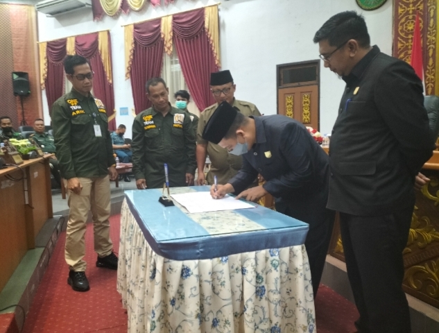 DPRD Kota Dumai Selenggara Rapat Paripurna Usulan Pemberhentian Ketua DPRD dan Pengumuman Penetapan Calon Penggantinya