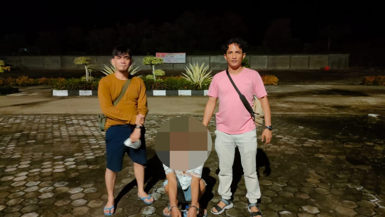 Seorang Pria Diringkus Personil Sat Resnarkoba Polres Rohul Dengan Barang Bukti Sabu 3,69 Gram