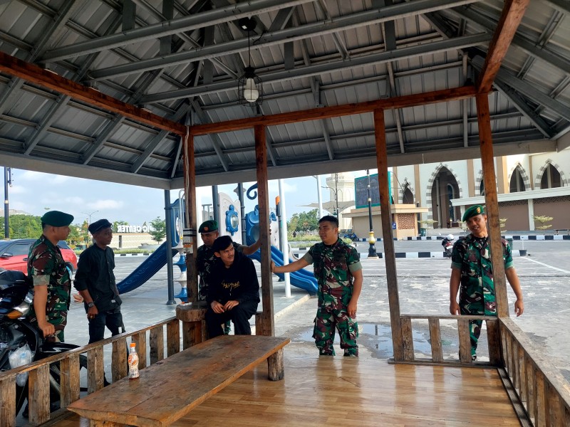 Rangka Penguatan Binter Mitigasi, Kodim 0320 Dumai Patroli Sinergitas Bersama Komduk