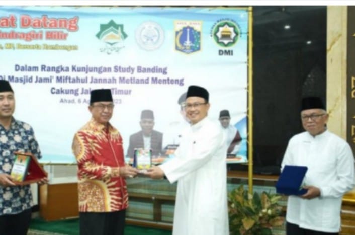 Ciptakan Management Mesjid Yang Baik Dan Ramah Anak, Pemkab Inhil Lakukan Studi Banding Ke Mesjid Miftahul Jannah Menteng