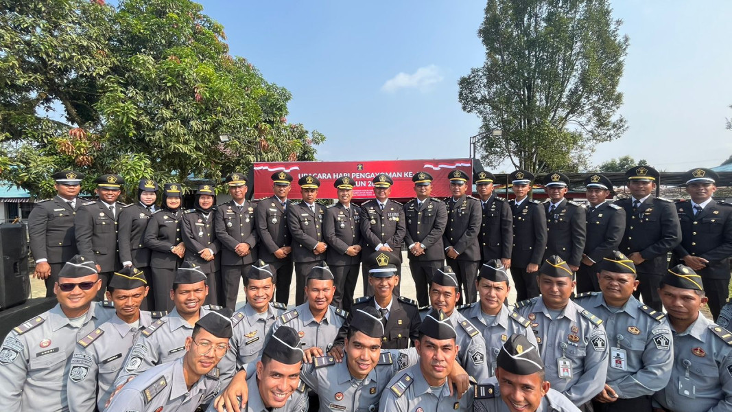 Mengabdi Untuk Negeri Menuju Indonesia Emas 2045, Lapas Pasir Pengaraian Peringati Hari Pengayoman ke-79