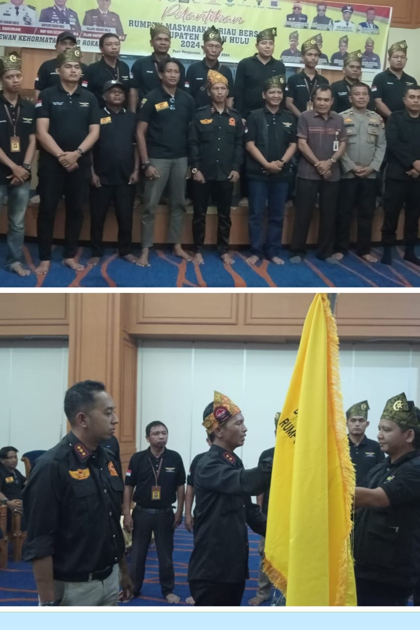 Siapkan SDM, Ketua DPC RMRB Rohul Achirudin Resmi Dikukuhkan